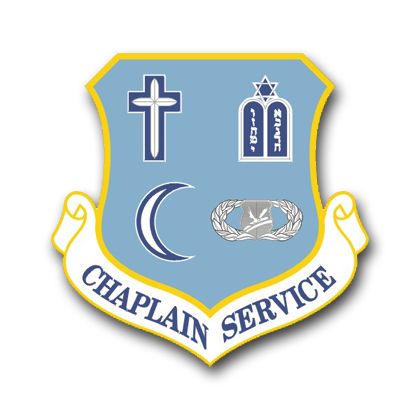 Air Force Chaplain Service Vinyl Transfer Decal