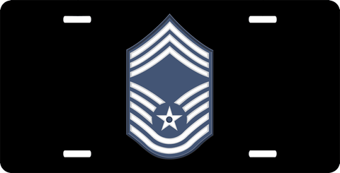 Air Force Chief Master Sergeant License Plate