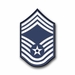 Air Force Chief Master Sergeant (No Diamond) Vinyl Transfer Decal
