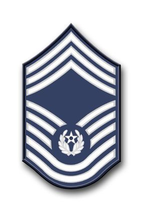 Chief Master Sergeant of the Air Force (1993) Vinyl Transfer Decal