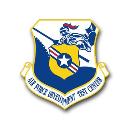 Air Force Development Test Center Vinyl Transfer Decal