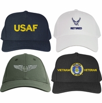 Air Force Direct Embroidered Caps Thumbnail Illustration
