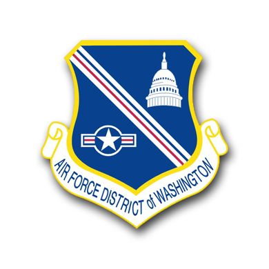 Air Force District Of Columbia Vinyl Transfer Decal