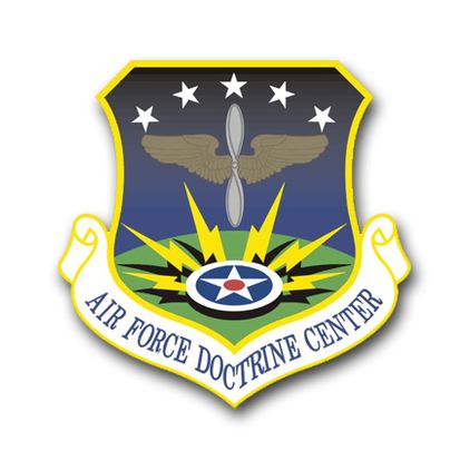 Air Force Doctrine Center Vinyl Transfer Decal