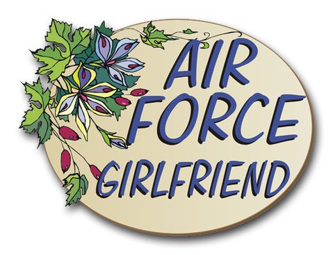 Air Force Girlfriend  Pride Vinyl Transfer Decal