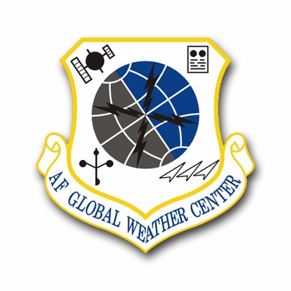 Air Force Global Weather Center Vinyl Transfer Decal