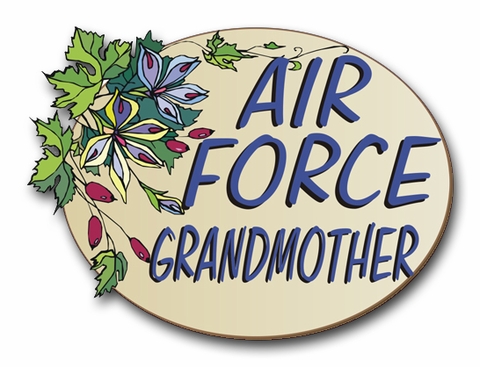 Air Force Grandmother Pride Vinyl Transfer Decal