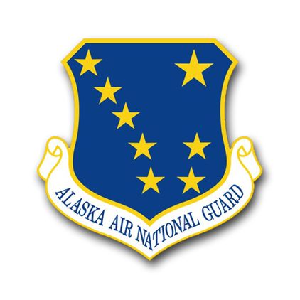 Air Force Headquarters Alaska Air National Guard Vinyl Transfer Decal