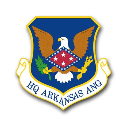 Air Force Headquarters Arkansas Air National Guard Vinyl Transfer Decal