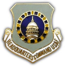Air Force Headquarters Command 1 1/8" Lapel Pin
