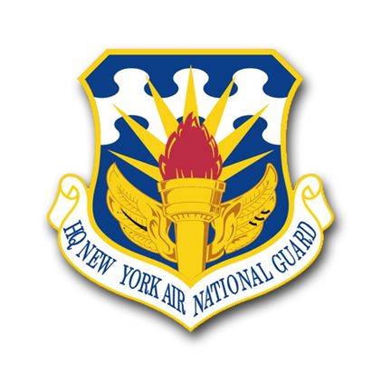 Air Force Headquarters New York Air National Guard Vinyl Transfer Decal