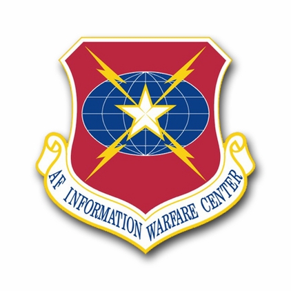 Air Force Information Warfare Center Vinyl Transfer Decal
