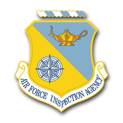 Air Force Inspection Agency Vinyl Transfer Decal