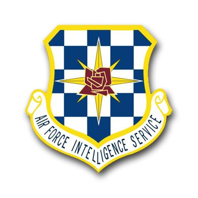 Air Force Intelligence Service Vinyl Transfer Decal