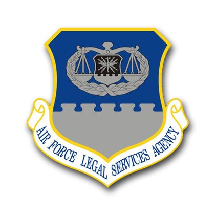 Air Force Legal Services Agency Vinyl Transfer Decal