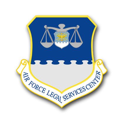 Air Force Legal Services Centers Vinyl Transfer Decal