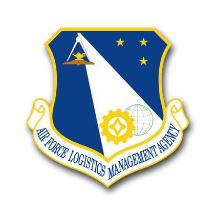 Air Force Logistics Management Agency Vinyl Transfer Decal