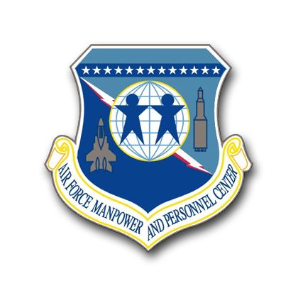 Air Force Manpower And Personnel Center Vinyl Transfer Decal