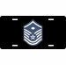 Air Force Master Sergeant License Plate