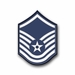 Air Force Master Sergeant (No Diamond) Vinyl Transfer Decal