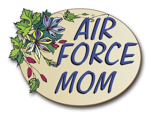 Air Force Mom Pride Vinyl Transfer Decal