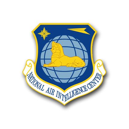 Air Force National Air Intelligence Center Vinyl Transfer Decal