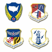 Air Force National Guard Vinyl Transfer Decals Thumbnail Illustration