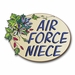 Air Force Niece  Pride Vinyl Transfer Decal