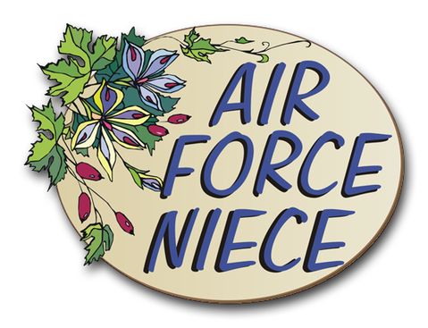 Air Force Niece  Pride Vinyl Transfer Decal