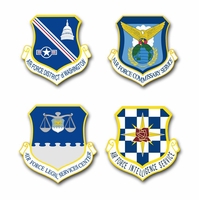Air Force Organizations Vinyl Transfer Decals Thumbnail Illustration