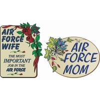 Air Force Pride Vinyl Transfer Decals Thumbnail Illustration