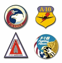 Air Force Programs Vinyl Transfer Decals Thumbnail Illustration