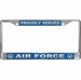 Air Force 'Proudly Served' License Plate Frame
