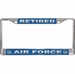 Air Force 'Retired' License Plate Frame