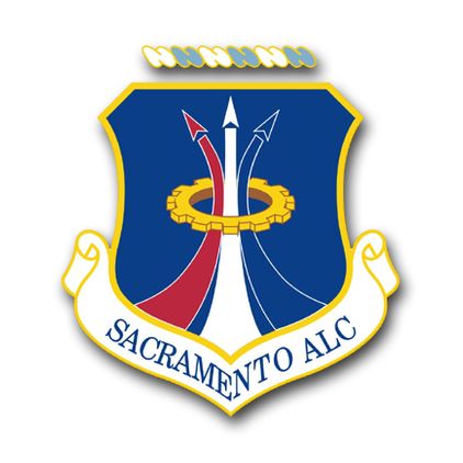 Air Force Sacramento ALC Vinyl Transfer Decal