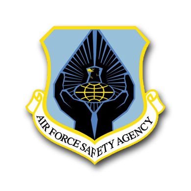 Air Force Safety Agency Vinyl Transfer Decal