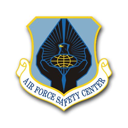 Air Force Safety Center Vinyl Transfer Decal
