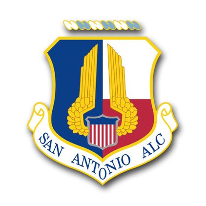 Air Force San Antonio ALC Vinyl Transfer Decal