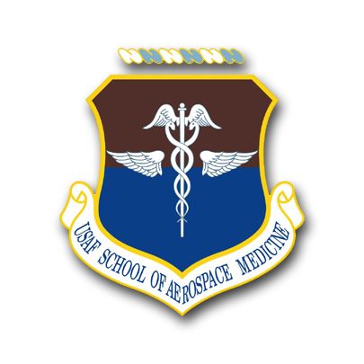 Air Force School Of Aerospace Medicine Vinyl Transfer Decal