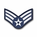 Air Force Senior Airman Vinyl Transfer Decal