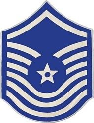 Air Force Master Sergeant 1-1/2" Lapel Pin