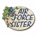 Air Force Sister Pride Vinyl Transfer Decal