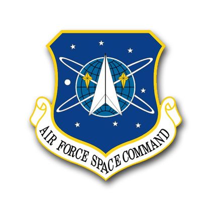 Air Force  Space Command Vinyl Transfer Decal