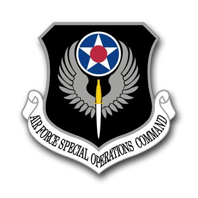 Air Force Special Operations Command Vinyl Transfer Decal