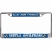 Air Force 'Special Operations' License Plate Frame