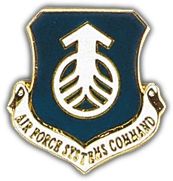 Air Force Systems Command Shield Pin