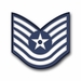 Air Force Technical Sergeant Vinyl Transfer Decal
