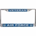Air Force 'Veteran' License Plate Frame