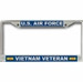 Air Force 'Vietnam Veteran' License Plate Frame