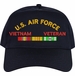 Air Force Vietnam Veteran with Ribbons Embroidered Cap